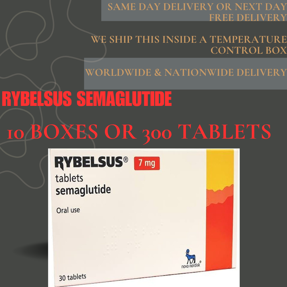 Rybelsus Semaglutide Slimming Tablet available in 3 mg, 7 mg and 14 mg 7 BOXES - 17 BOXES Ship from Philippines