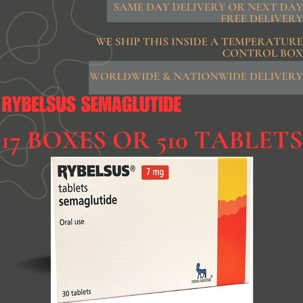 Rybelsus Semaglutide Slimming Tablet available in 3 mg, 7 mg and 14 mg 7 BOXES - 17 BOXES Ship from Philippines