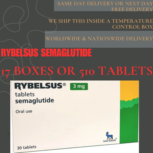 Rybelsus Semaglutide Slimming Tablet available in 3 mg, 7 mg and 14 mg 7 BOXES - 17 BOXES Ship from Philippines