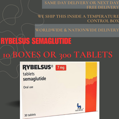 Rybelsus Semaglutide Slimming Tablet available in 3 mg, 7 mg and 14 mg 7 BOXES - 17 BOXES Ship from Philippines