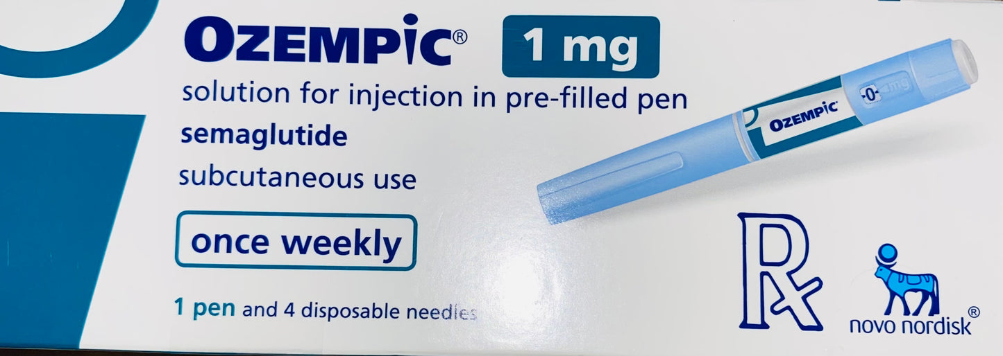 RETAIL PRICE Ozempic® Philippines (semaglutide) 1 mg Suppress Appetite GLP-1 Receptor Agonists